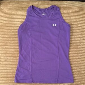 UNDER ARMOUR Women's Purple Racer tank top sz SM